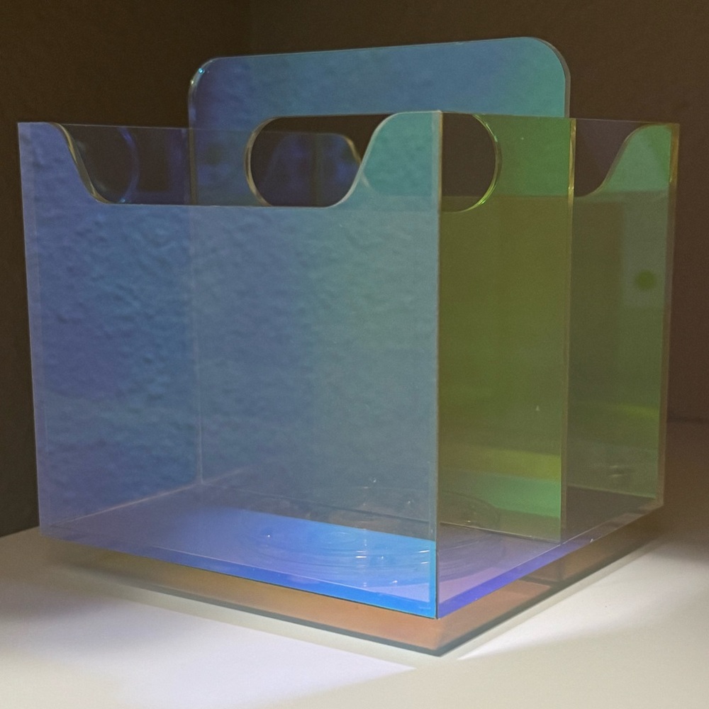 Iridescent Acrylic Organizer
